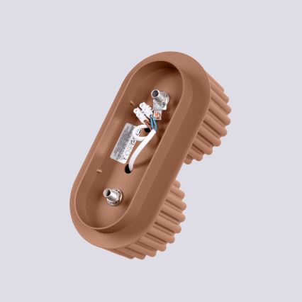 Spotlamp AURA 2xGX53/10W/230V bruin