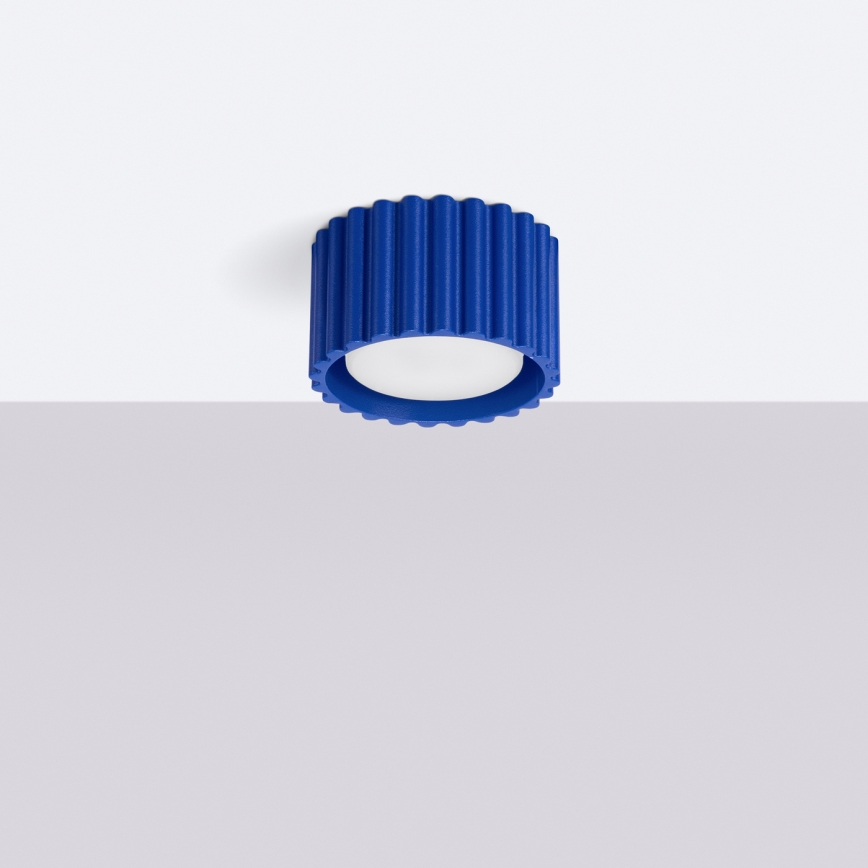 Plafondspot AURA 1xGX53/10W/230V, Ø 10 cm, blauw