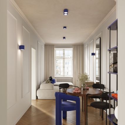 Spot AURA 1xGX53/10W/230V, Ø 10 cm, bleu