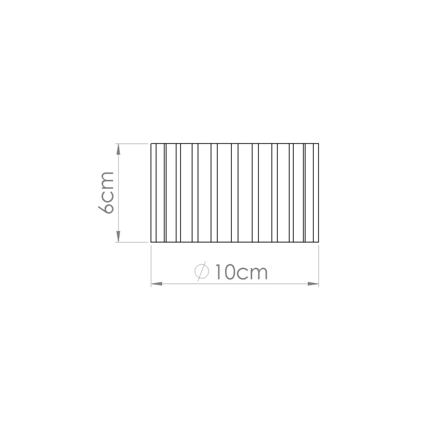 Spot AURA 1xGX53/10W/230V, Ø 10 cm, bleu