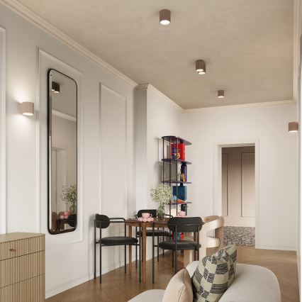 Spot AURA 2xGU10/10W/230V taupe