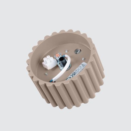 Spot AURA 1xGX53/10W/230V Ø 10 cm taupe