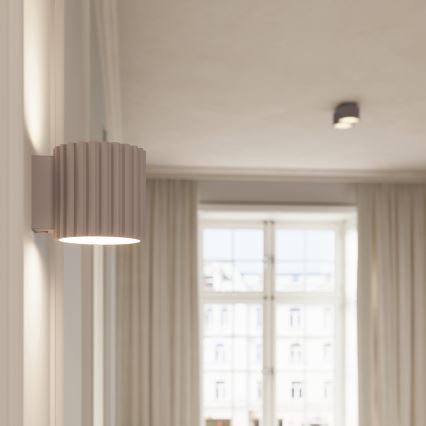 Spotlamp AURA 2xGX53/10W/230V taupe