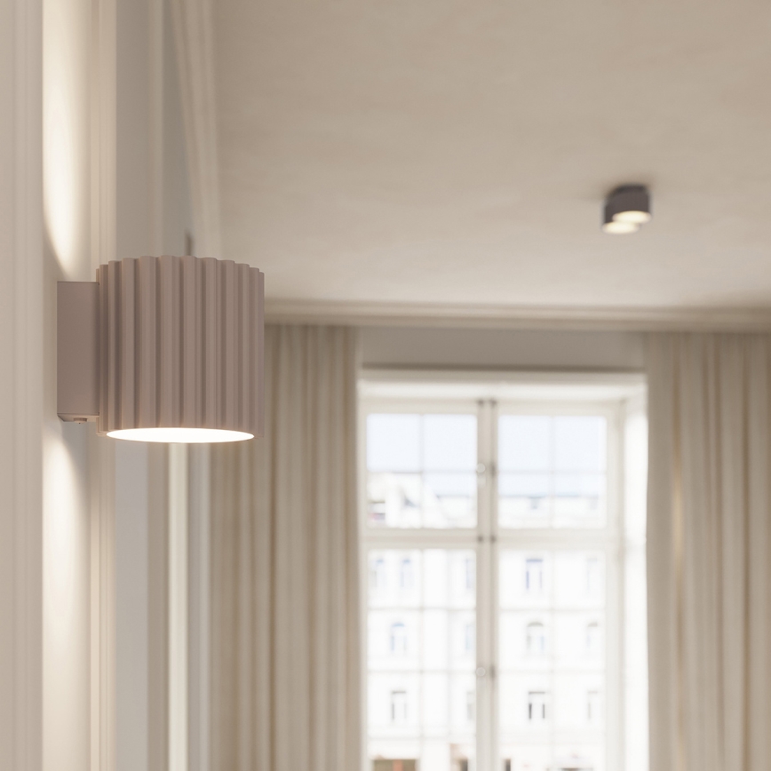 Spotlamp AURA 2xGX53/10W/230V taupe