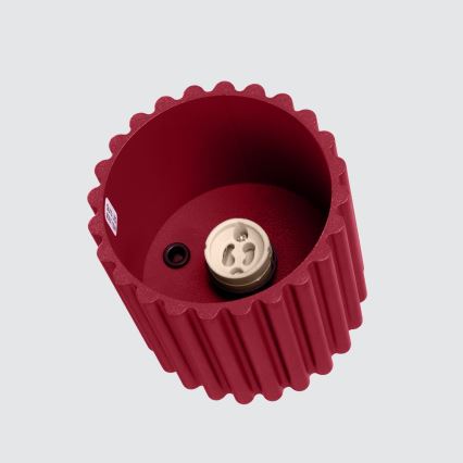 Spot AURA 1xGU10/10W/230V, Ø 10 cm, rood