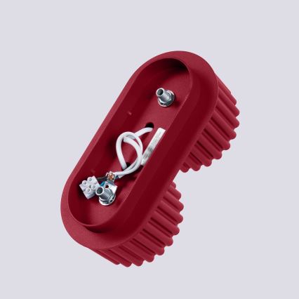 Spotlamp AURA 2xGX53/10W/230V rood