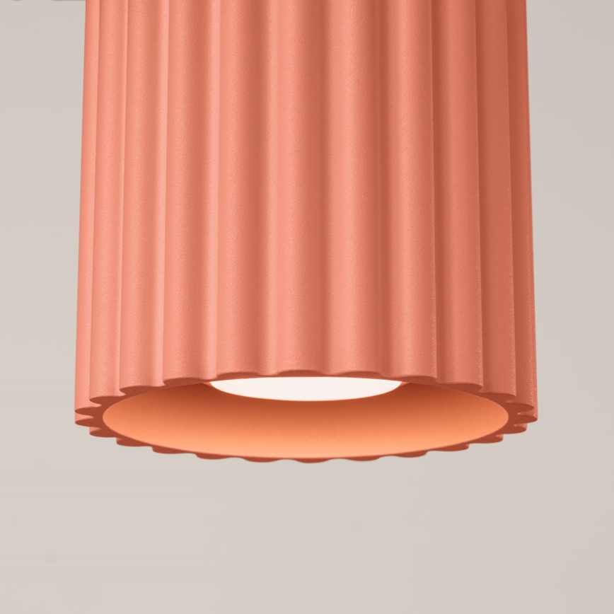 AURA spotlamp 1xGU10/10W/230V Ø 10 cm roze