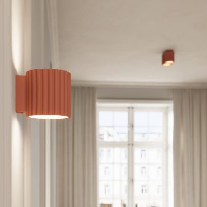 Plafondspot AURA 2xGU10/10W/230V roze