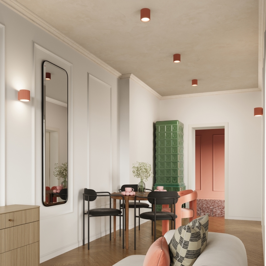 Applique murale AURA 1xG9/10W/230V rose