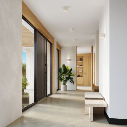 Spot d'éclairage QUAD 1xGU10/10W/230V béton/crème