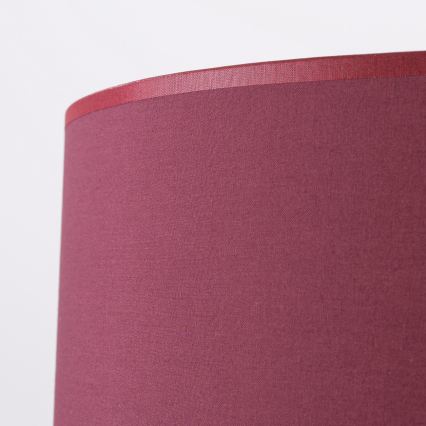 Suspension sur câble NEVIA 1xE27/15W/230V Ø 40 cm rouge