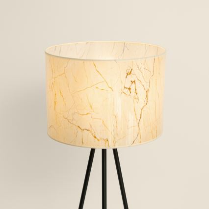 Vloerlamp NEVIA 1xE27/15W/230V beige/marmerdecor