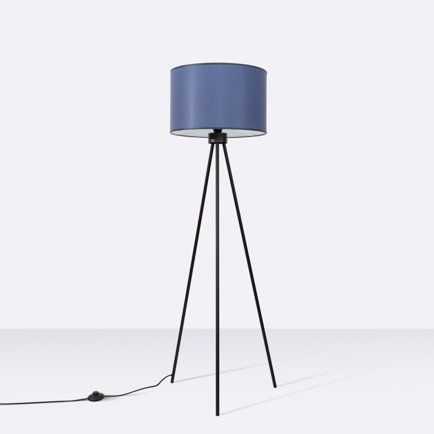 Vloerlamp NEVIA 1xE27/15W/230V blauw
