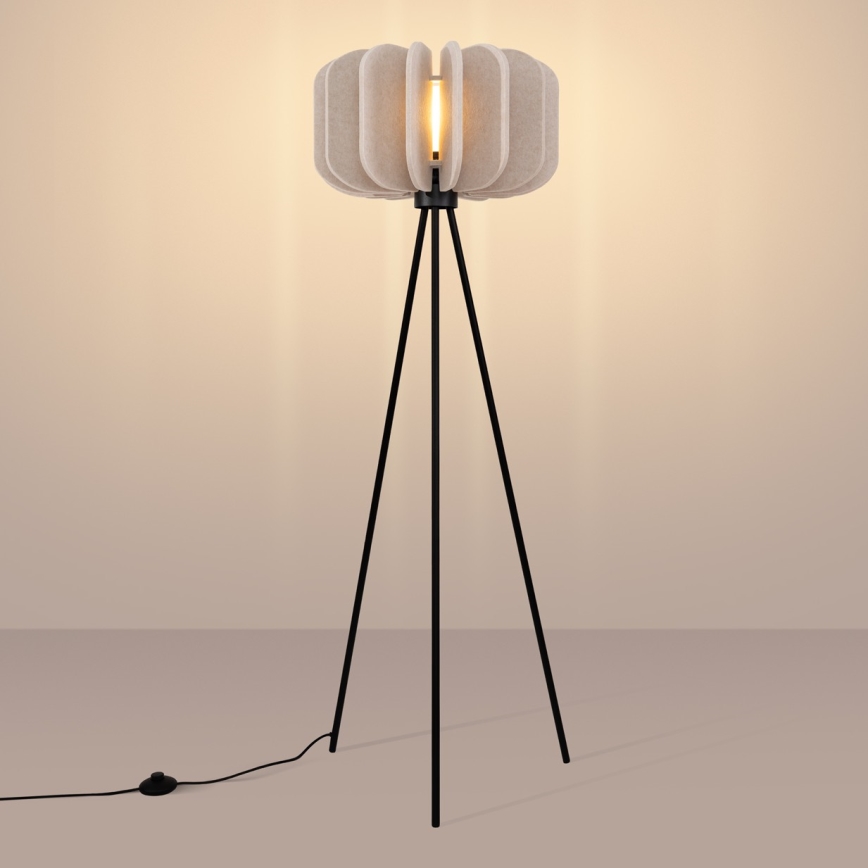 Vloerlamp MULA 1xE27/15W/230V crème