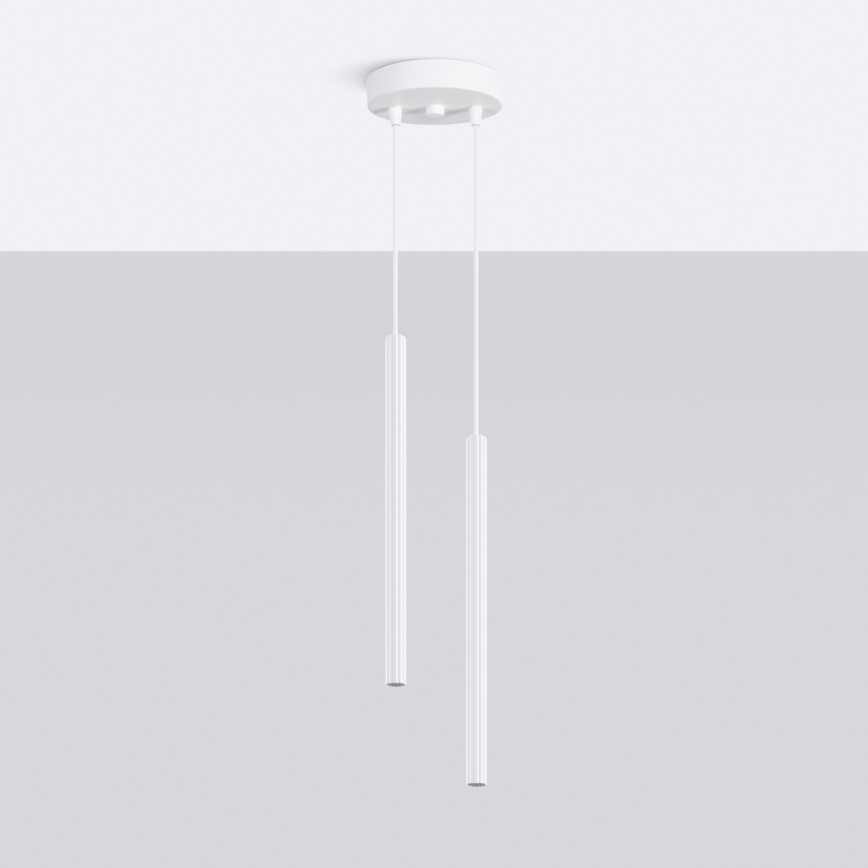 Kabelhanglamp ARCHE 2xG9/8W/230V wit
