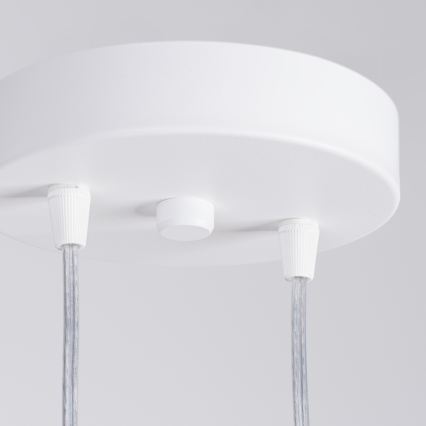Suspension sur câble LAGOS 2xGU10/10W/230V blanche