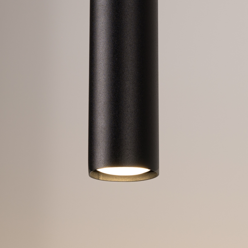 Suspension sur câble LAGOS 2xGU10/10W/230V noire