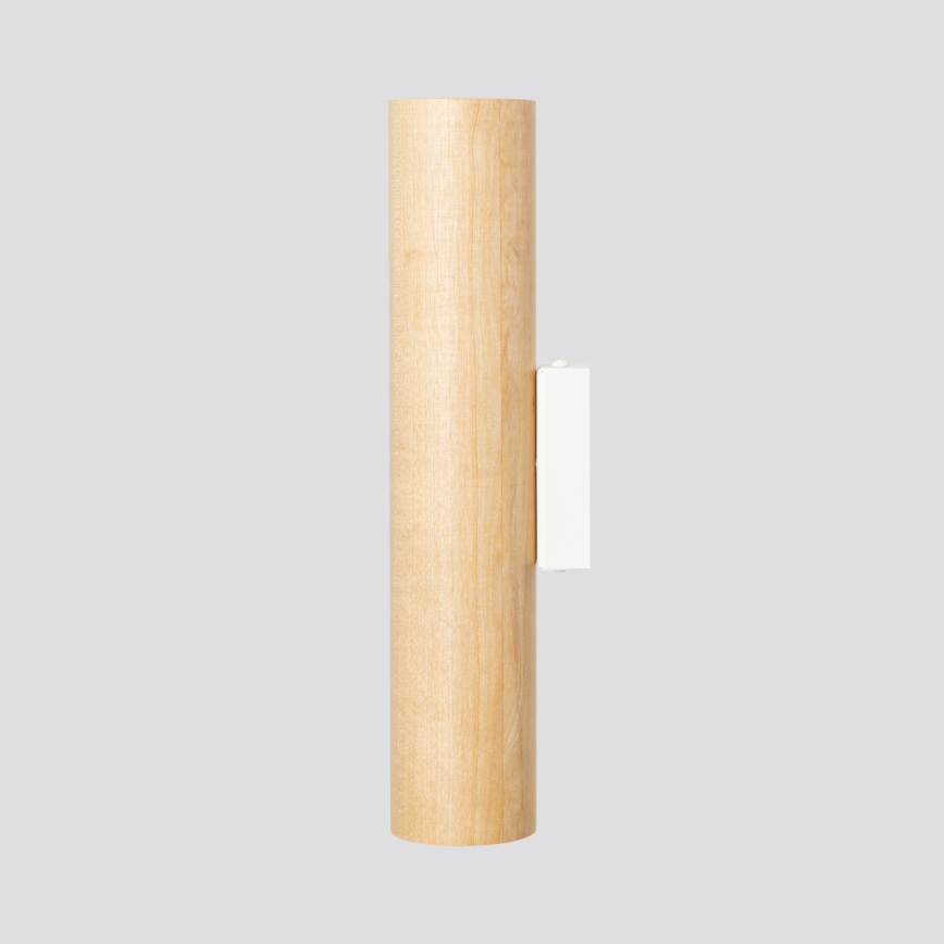 Wandlamp LINO 2xGU10/10W/230V beukenhout