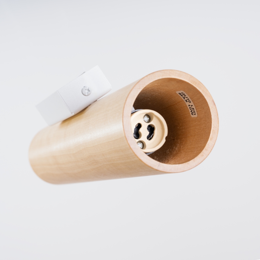 Wandlamp LINO 2xGU10/10W/230V beukenhout