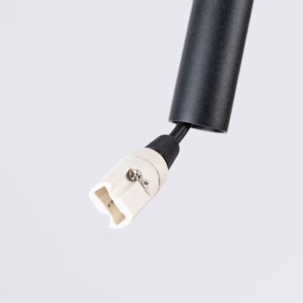Suspension FELTRO sur câble 1xG9/8W/230V noir/crème