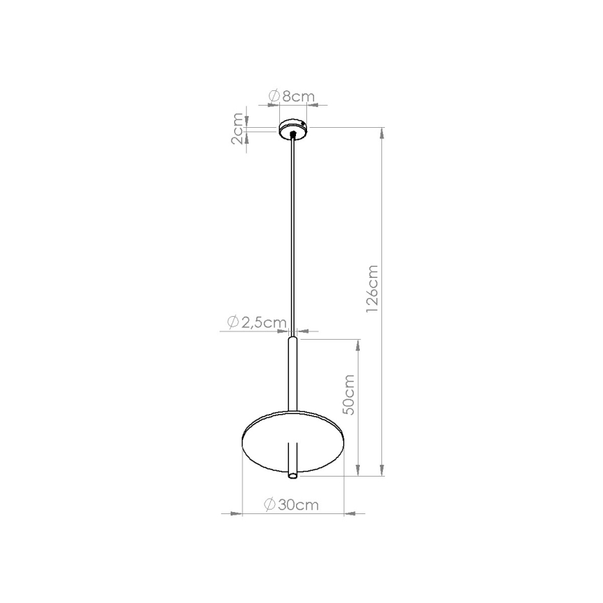 Hanglamp met kabel FELTRO 1xG9/8W/230V zwart/geel