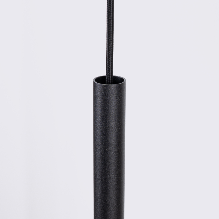 Suspension FELTRO sur câble 1xG9/8W/230V noir/bleu