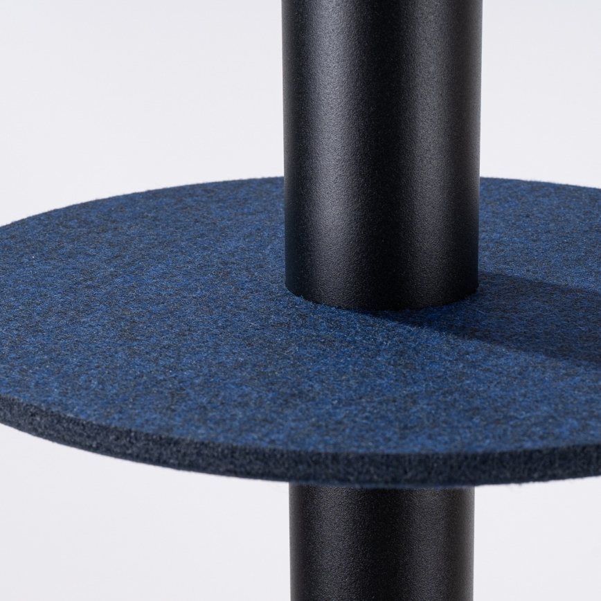 Hanglamp aan kabel PELTA 1xGU10/10W/230V zwart/blauw