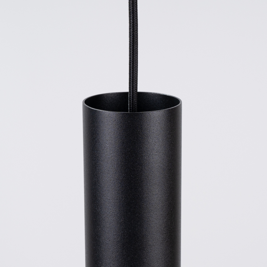 Hanglamp aan kabel PELTA 1xGU10/10W/230V zwart/blauw