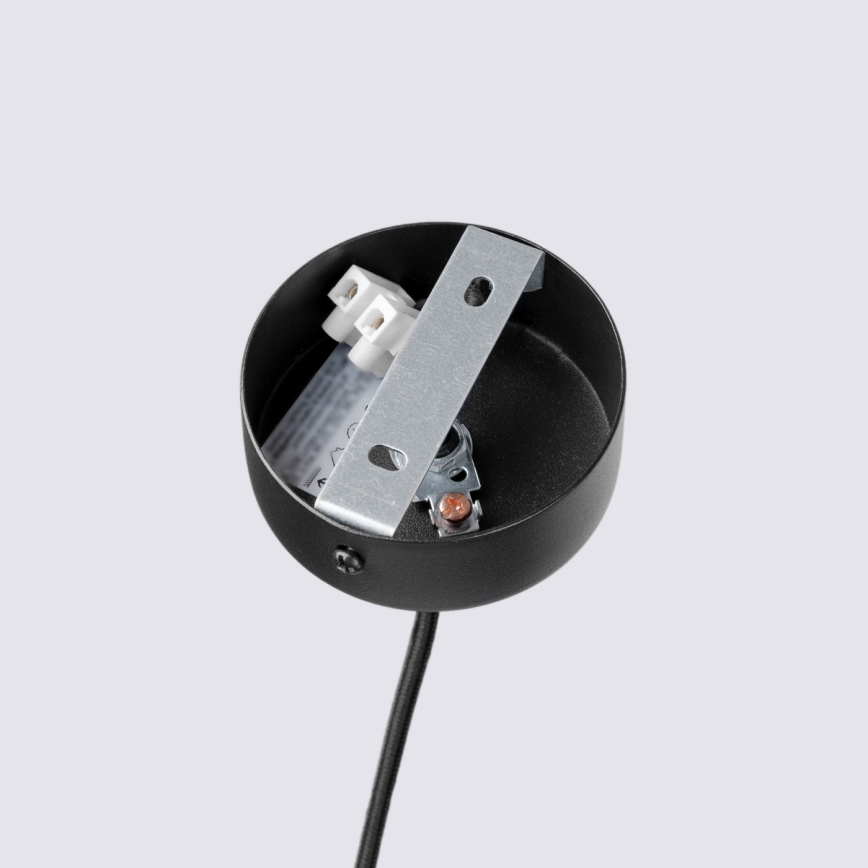 Hanglamp aan kabel PELTA 1xGU10/10W/230V zwart/blauw