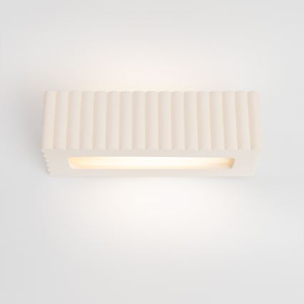 Wandlamp RIGATA 1xE27/15W/230V keramiek/wit