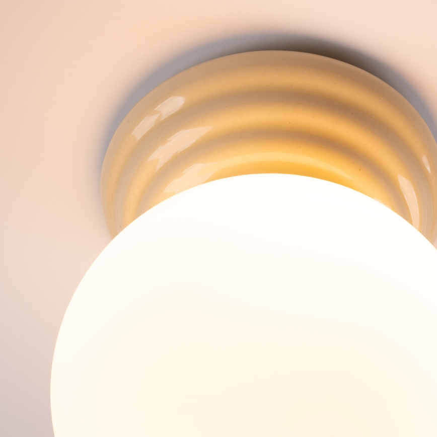 Badkamerwandlamp ZORI 1xG9/8W/230V IP44 beige