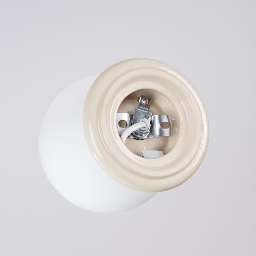 Badkamerwandlamp ZORI 1xG9/8W/230V IP44 beige