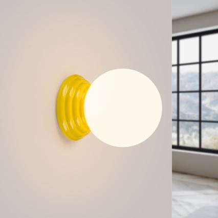 Applique murale pour salle de bains ZORI 1xG9/8W/230V IP44 jaune