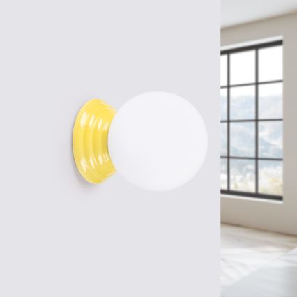 Applique murale pour salle de bains ZORI 1xG9/8W/230V IP44 jaune