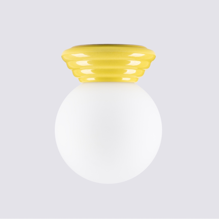 Wandlamp voor badkamer ZORI 1xG9/8W/230V IP44 geel