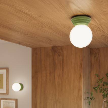 Badkamerwandlamp ZORI 1xG9/8W/230V IP44 groen