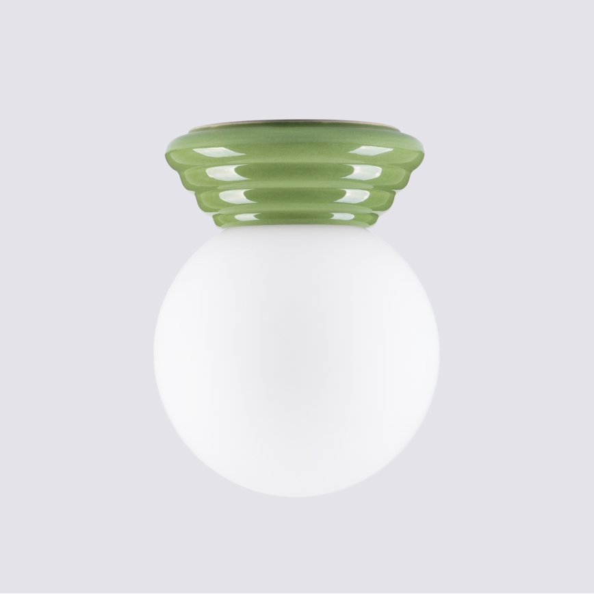 Badkamerwandlamp ZORI 1xG9/8W/230V IP44 groen