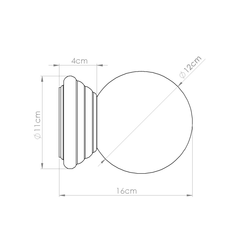 Badkamerwandlamp ZORI 1xG9/8W/230V IP44 groen