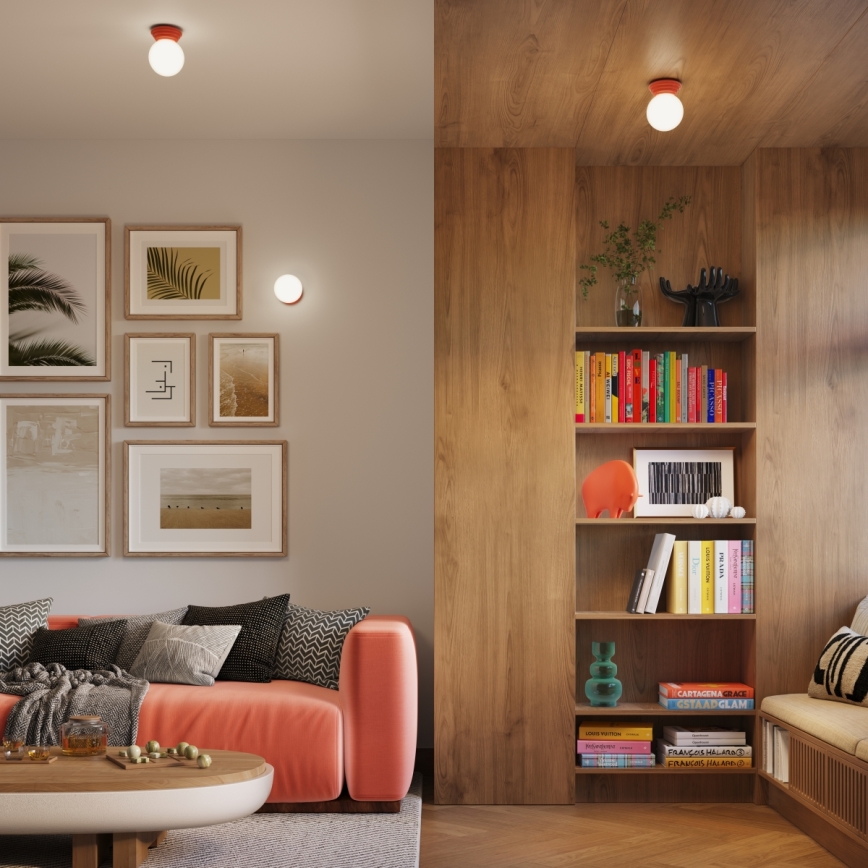 Applique murale ZORI pour salle de bains, 1xG9/8W/230V, IP44, rose