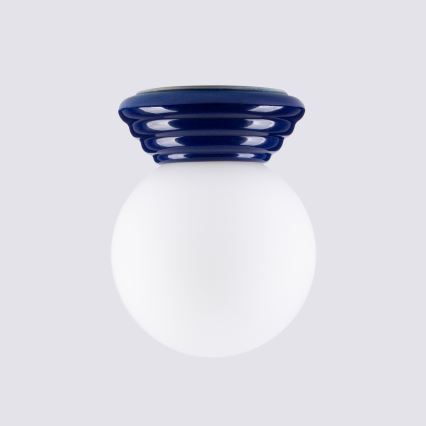 Badkamerwandlamp ZORI 1xG9/8W/230V IP44 blauw
