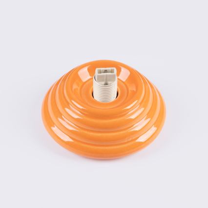 Badkamerplafondlamp ZORI 1xG9/8W/230V Ø 12 cm IP44 oranje