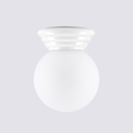 Plafonnier de salle de bains ZORI 1xG9/8W/230V Ø 12 cm IP44 blanc