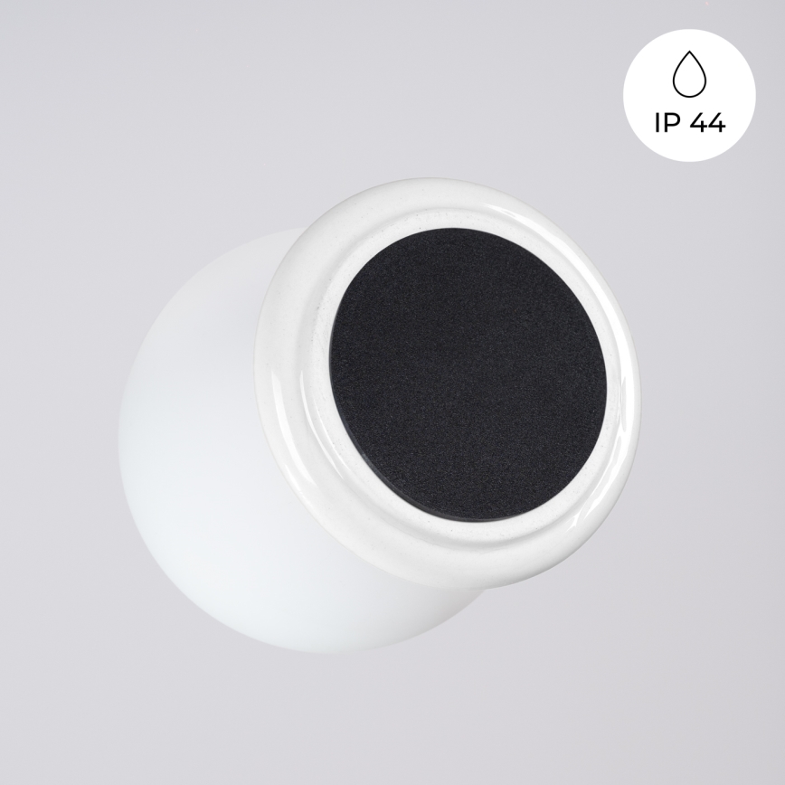 Plafonnier de salle de bains ZORI 1xG9/8W/230V Ø 12 cm IP44 blanc