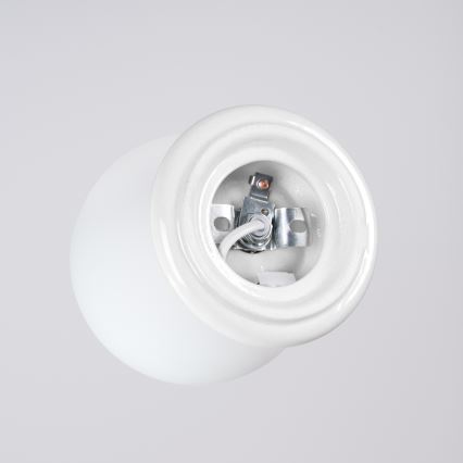 Plafondlamp ZORI voor de badkamer — 1x G9, 8 W, 230 V, Ø 12 cm, IP44, wit