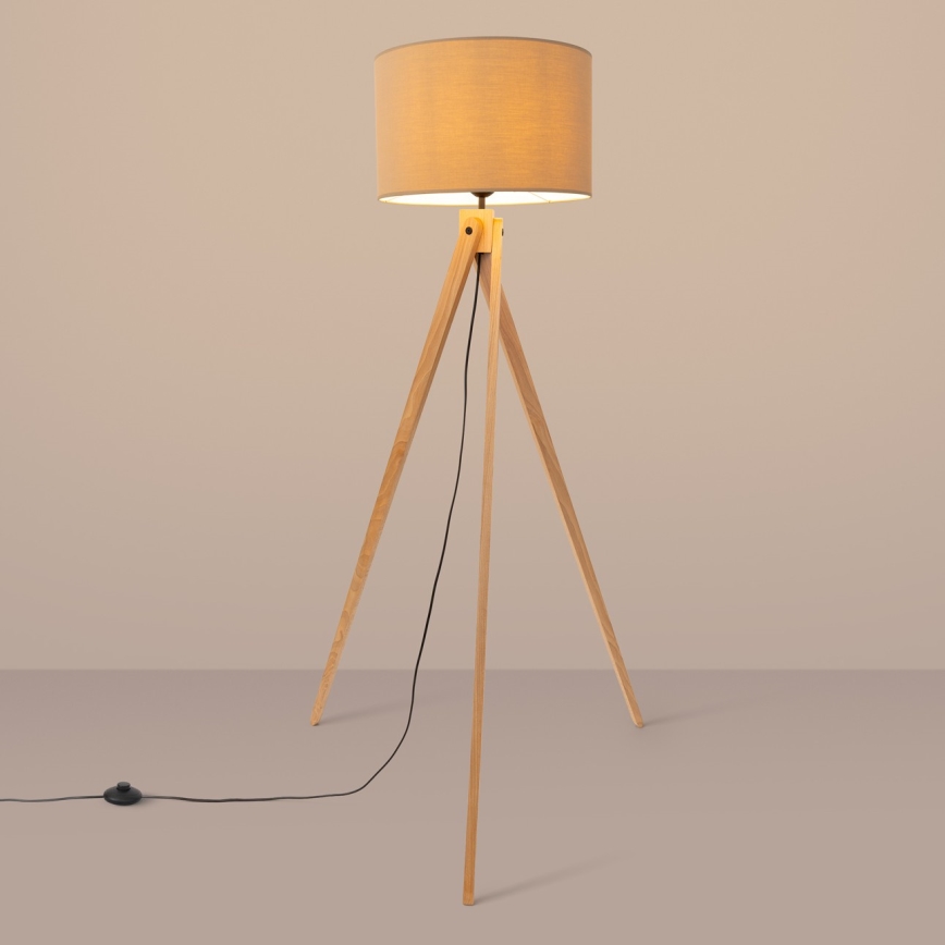 Staande lamp NATT 1xE27/15W/230V taupe