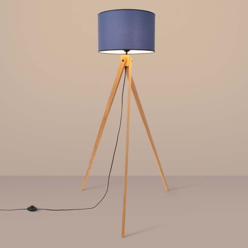 Lampadaire NATT 1xE27/15W/230V bleu