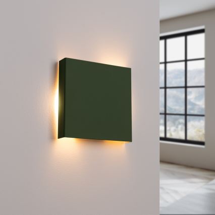 Applique murale VANTA 2xG9/8W/230V verte