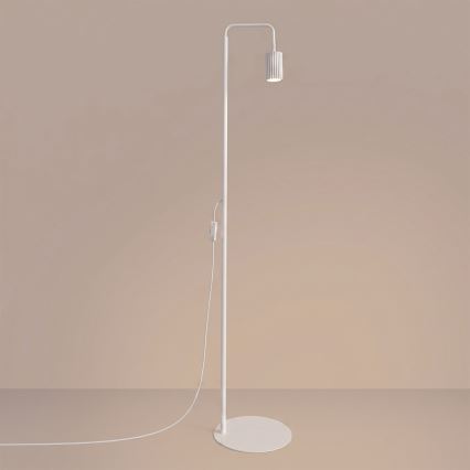 Lampadaire KARBON 1xGU10/10W/230V blanc