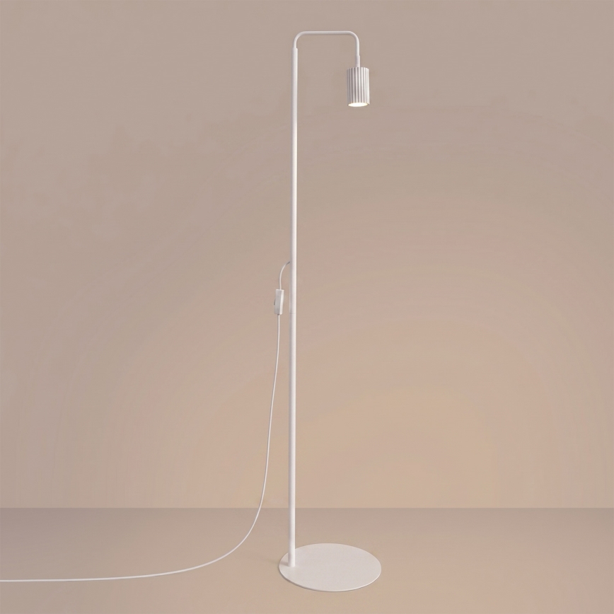 Lampadaire KARBON 1xGU10/10W/230V blanc