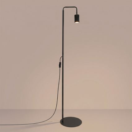 Lampe sur pied KARBON 1xGU10/10W/230V noire